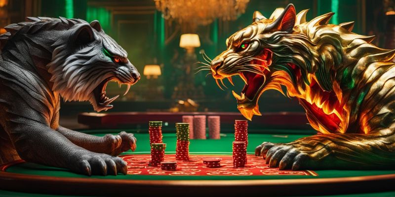 Cách tính điểm dragon x tiger từ 1 - 13